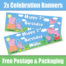 Personalised Pepper Pig Family