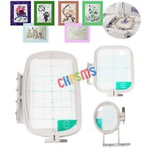 3PCS Embroidery Hoop for Brother SE-270D, SE-350, SE400, SE425, PE-400D, PE550D