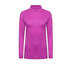 LADIES WOMENS POLO NECK ROLL