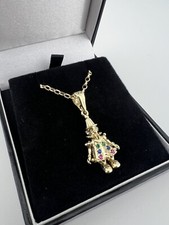 9ct Gold Multi Gem Movable