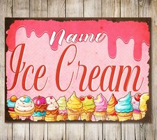 PERSONALISED Metal Plaque Ice