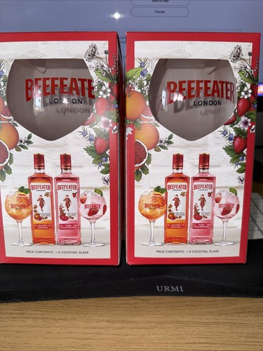 Beefeater london gin pair of - -,