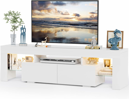 Modern stand with led - modern,