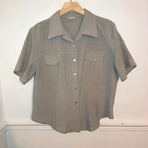 Roman womens top green size - roman,