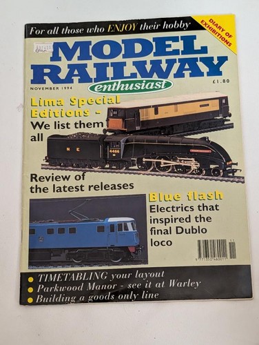 Model railway enthusiast - model,