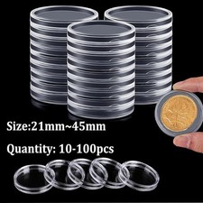 10~100Pcs Plastic Petri Dishes