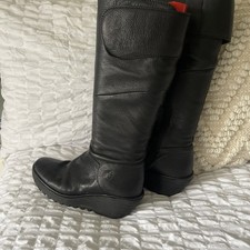 Fly London YEVE Black leather