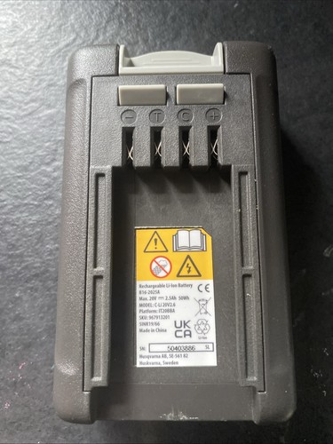 Flymo 20v battery does - li,