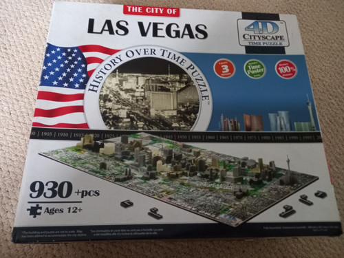 Cityscape las vegas time - 3d,