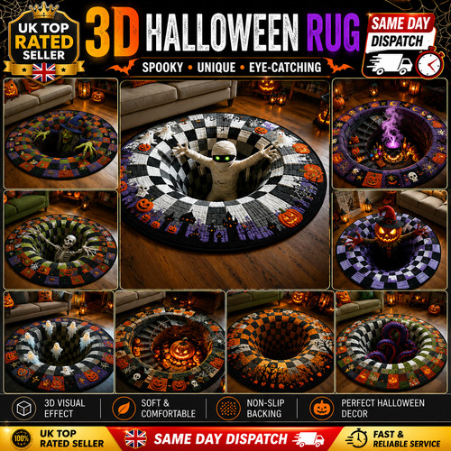 Halloween rug novelty - halloween, rug,