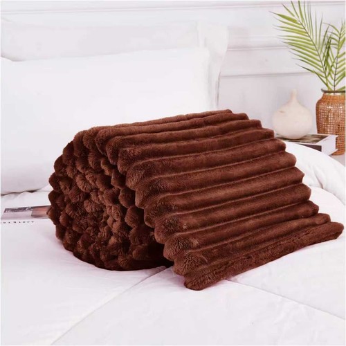 Ribbed faux fur warm - ribbed,