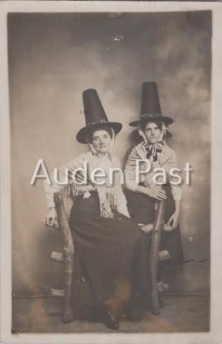 Vintage rppc two - vintage, women