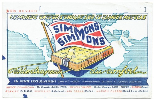 Label simmons mattress - simmons,