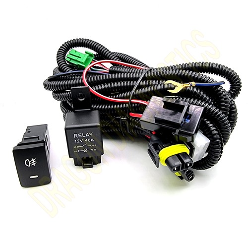 Fog light wire wiring harness - light,