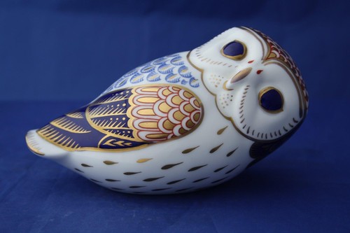Royal crown derby - crown, owl