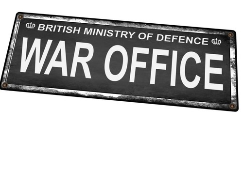 Vintage war office - war,