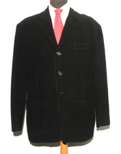 BEAUTIFUL VINTAGE YOHJI YAMAMOTO BLACK BLAZER JACKET SINGLE BREASTED 44'' R