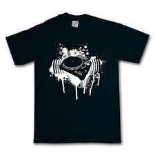 DJ TURNTABLES T-SHIRT - Decks Turntable DJing Hip Hop Dubstep Technics Techno