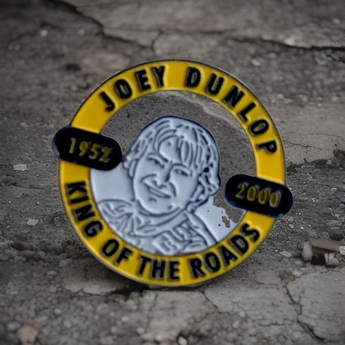 Joey dunlop lapel pin badge - dunlop,