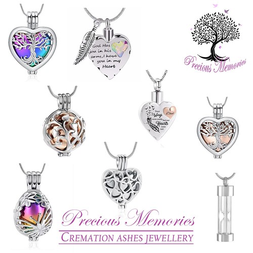 Cremation ashes urn pendant - urn,