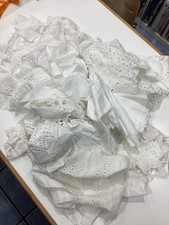 750g bag white cotton lace