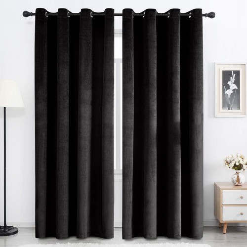 Thick velvet blackout - thick, curtains