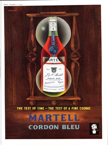 Vintage advert for - vintage, martell