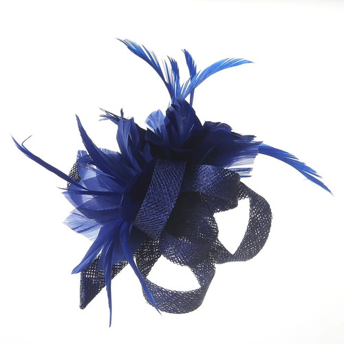 Women flower feather clip - flower,