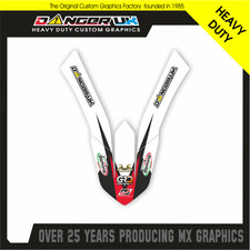RIEJU MR 200 250 300 PRO RANGER FRONT MUDGUARD FENDER GRAPHICS DECALS STICKERS