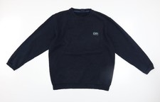 Cotton Traders Men's Blue Crew