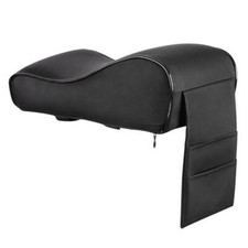 Car Accessorie Armrest Pad Cover Auto Center Console Memory Foam Leather Cushion