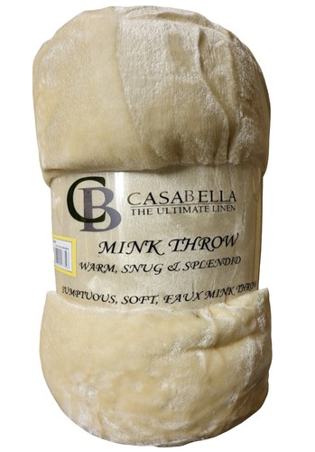 Faux fur throw blanket - throw,