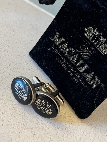 Macallan whisky black silver - whisky,