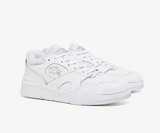 Lacoste Lineshot White Leather  Trainers New Without Box Uk 6 FAST FREE DELIVERY