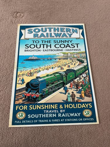 Southern railway print - southern, a3