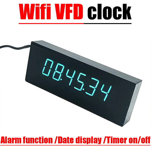 Bit wifi vfd - clock, date