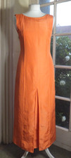 TUZZI Sleeveless Orange Maxi