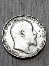 1907 Edward VII Florin Silver