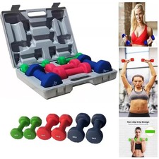 Neoprene dumbbells set iron - dumbbells,
