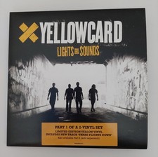 Yellowcards Lights and Sounds Parts 1 & 2 Limited Edition Coloured Vinyl Singles