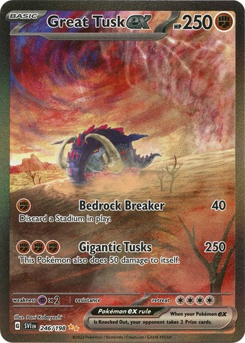 Great tusk holofoil - holofoil, [svi