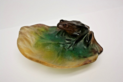 Daum france pate verre - daum, frog