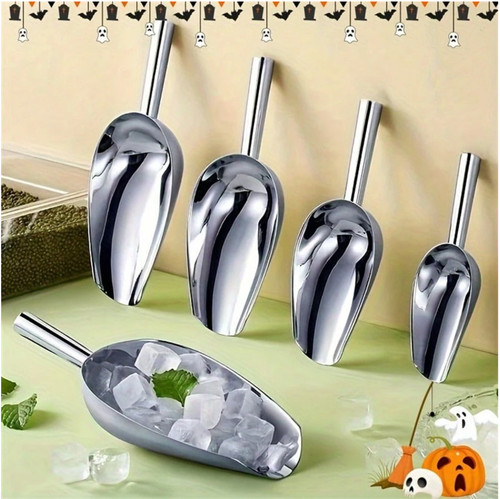 Stainless steel ice - cube, flour