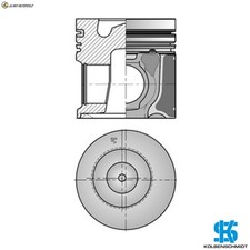PISTON 41506600 STD FOR D5A-TA/T/BTA 4.8L 4cyl D7A-T/TA/BTA D7C-TA/BTA 7.1L