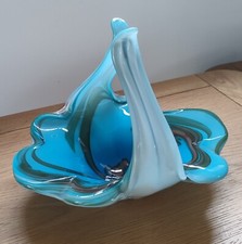 Vintage Aqua Blue & Green