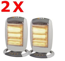 2 X 1200W HALOGEN HEATER