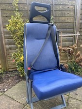 Camper Van Passenger Seat Jockey Seat Chair Flip Up / Fold Away/Folding