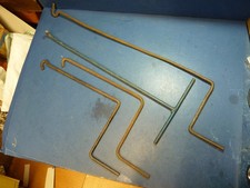 Winding Handles X4 Car Jack Caravan Etc Vintage