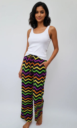 Ankara trouser vibrant - ankara,