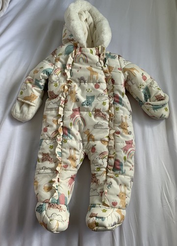 George frilly pram suit 6m - george,